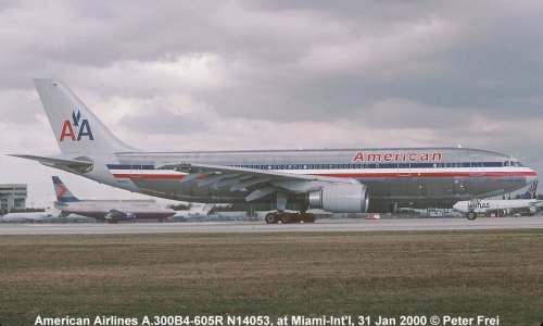 American Airlines Airbus A.300B4-605R N14053 / � by Peter Frei at MIA
